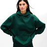 Bottle Green Wear A Hug Oversized Hoodie - BonkersCorner
