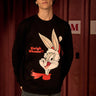 Black Bugs Bunny Sweatshirt - BonkersCorner