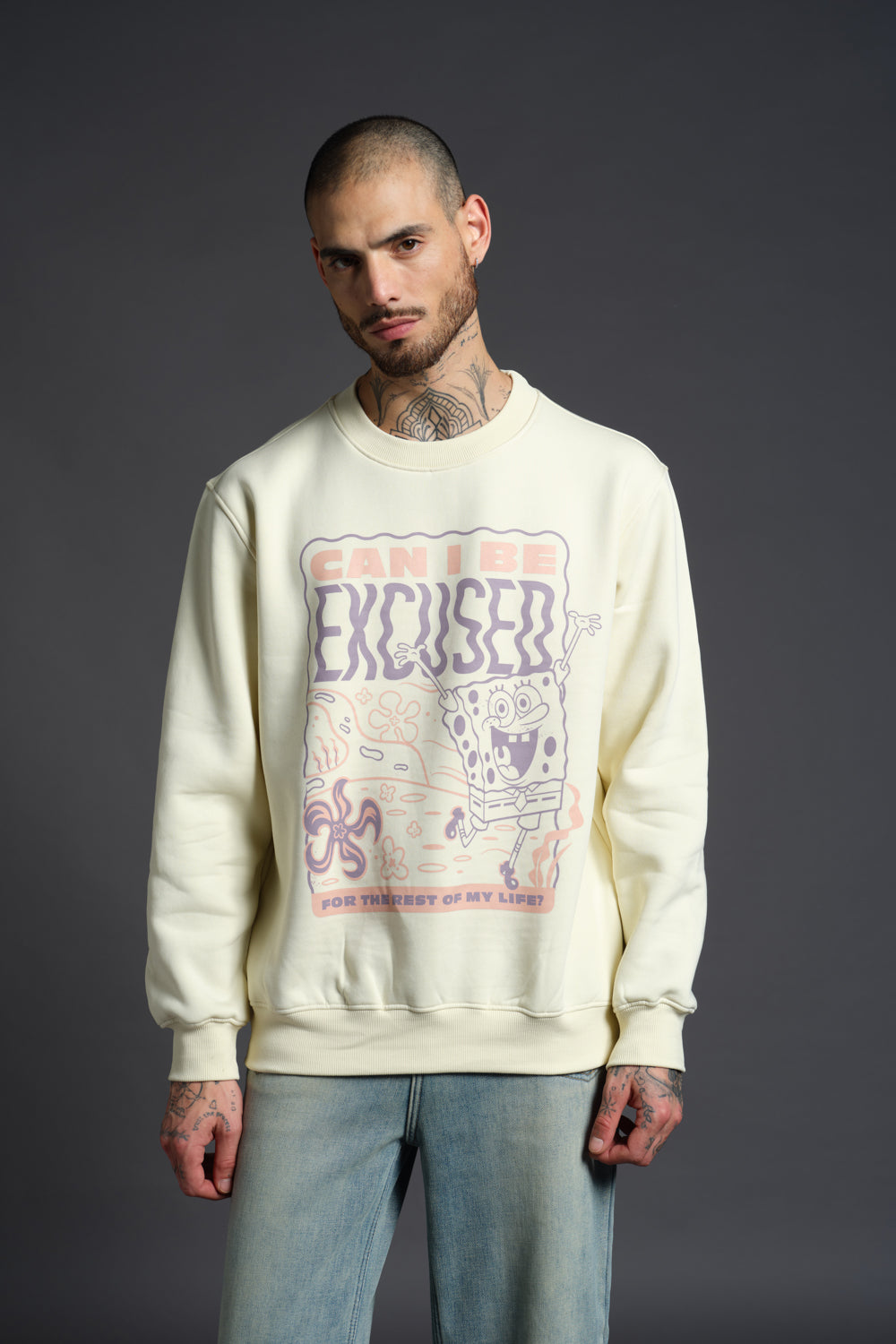 Can I Be Excused Sweatshirt - BonkersCorner