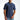 Blue Signature Jacquard Collar Premium Polo - BonkersCorner