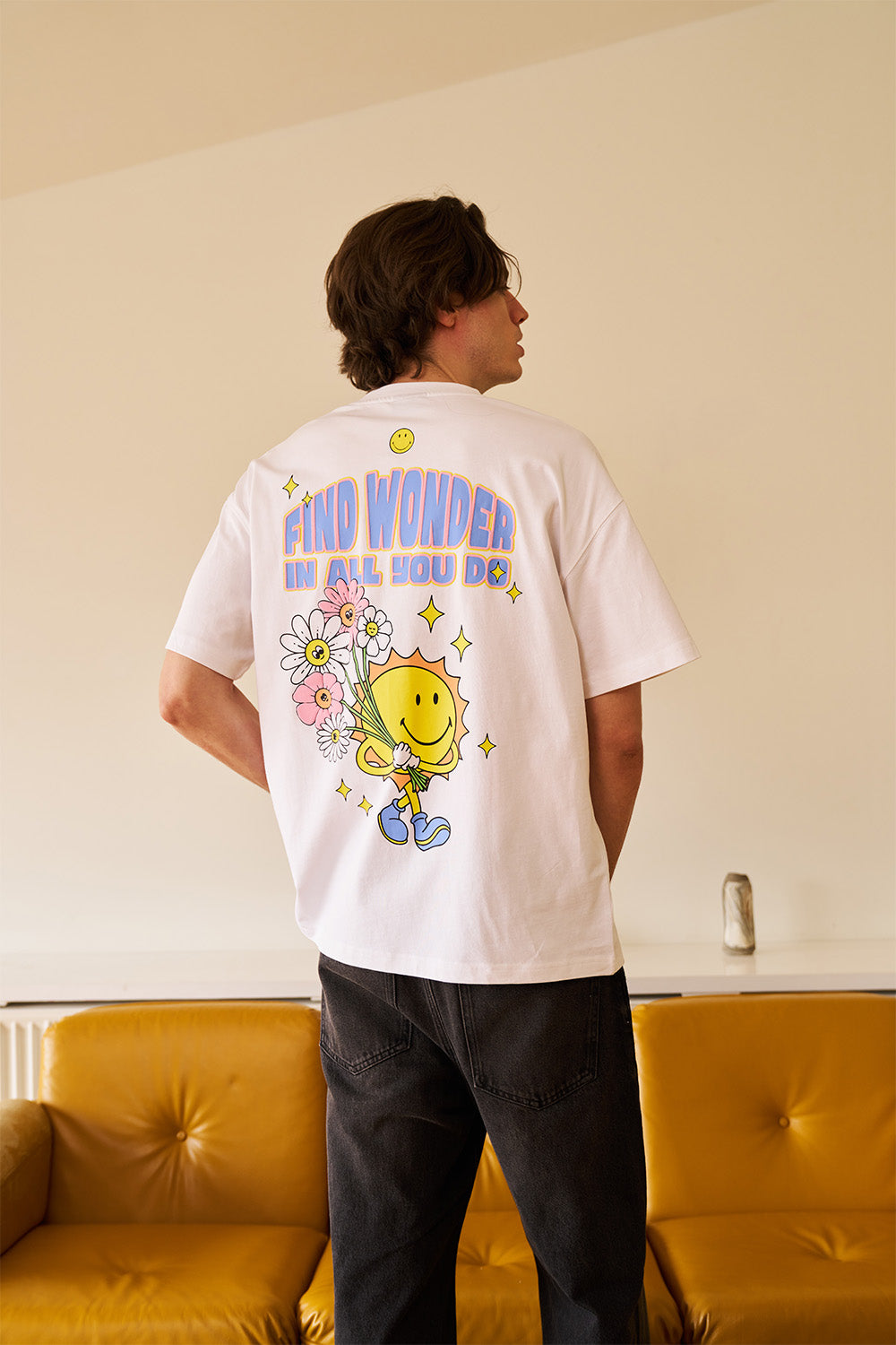 Find Wonder In All You Do Oversized T-shirt - BonkersCorner