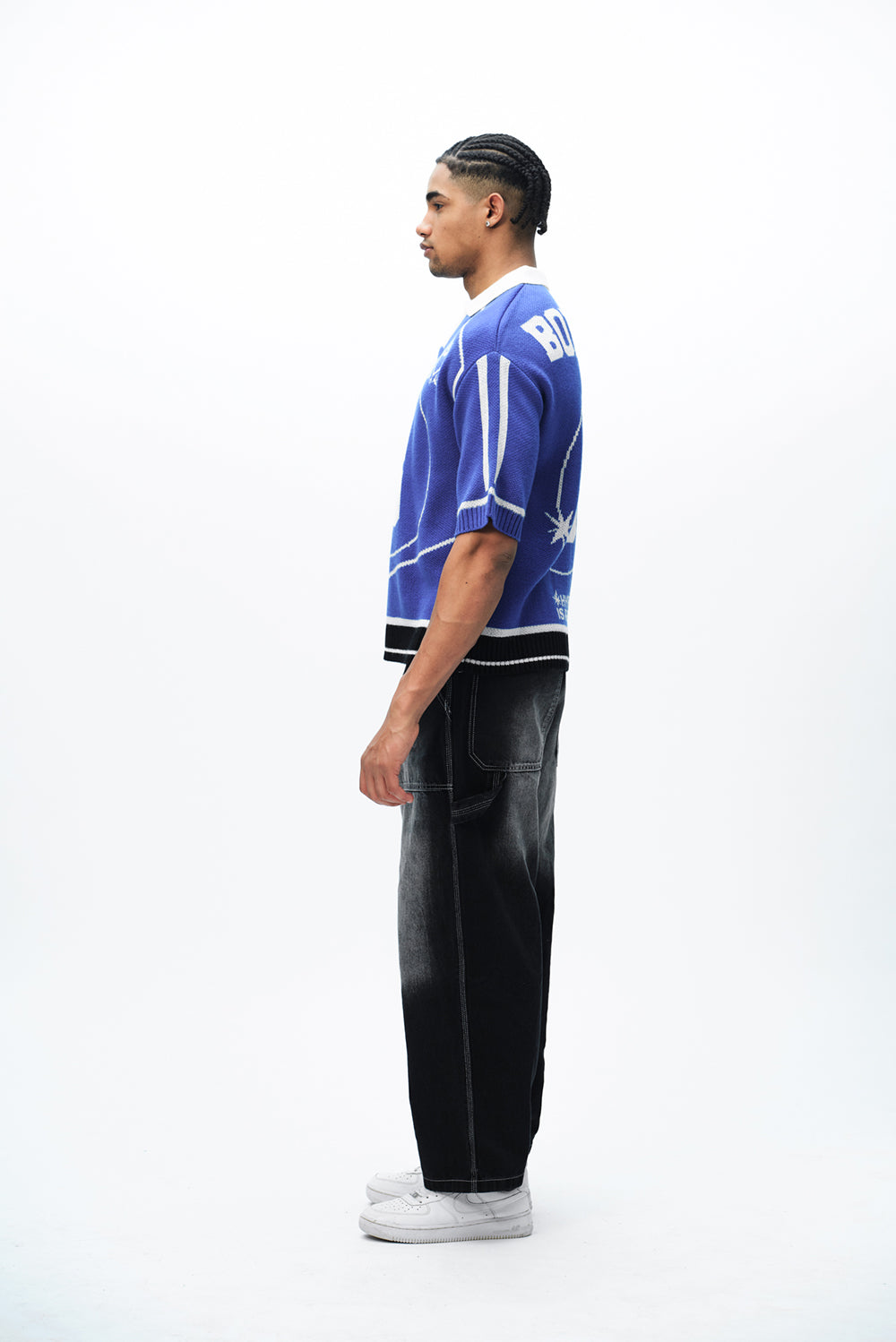 Hype Is Real Knit Polo T-shirt - BonkersCorner