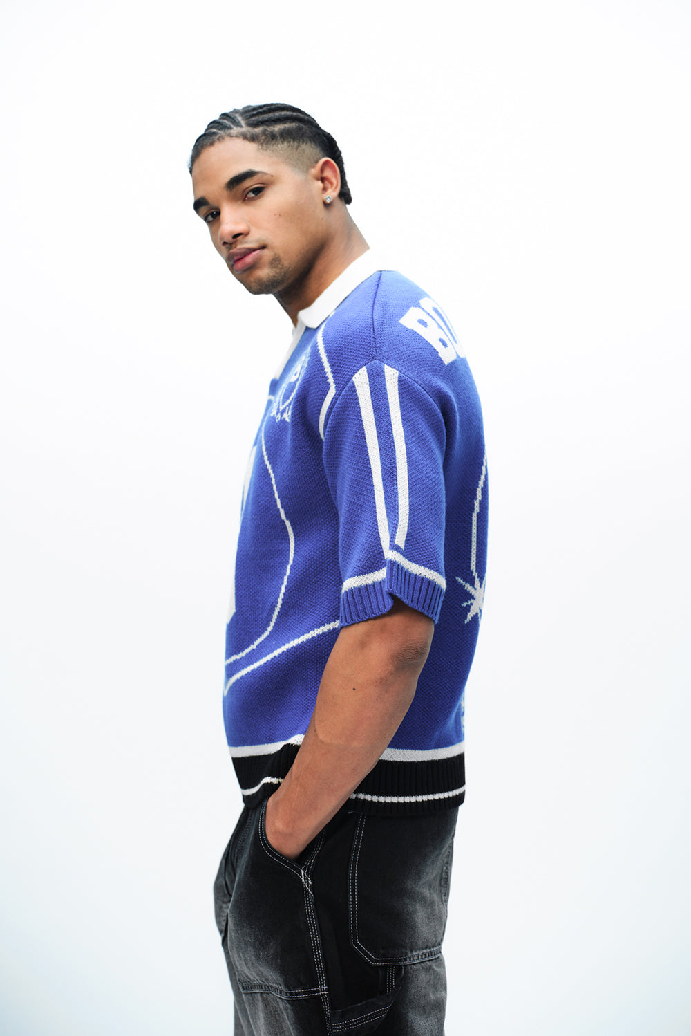 Hype Is Real Knit Polo T-shirt - BonkersCorner