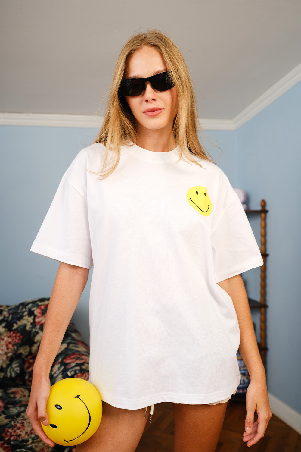 Keep It Positive Oversized T-shirt - BonkersCorner