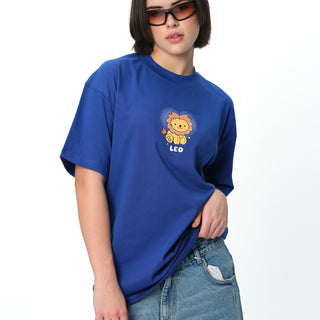 Leo Luster Oversized T-Shirt - BonkersCorner