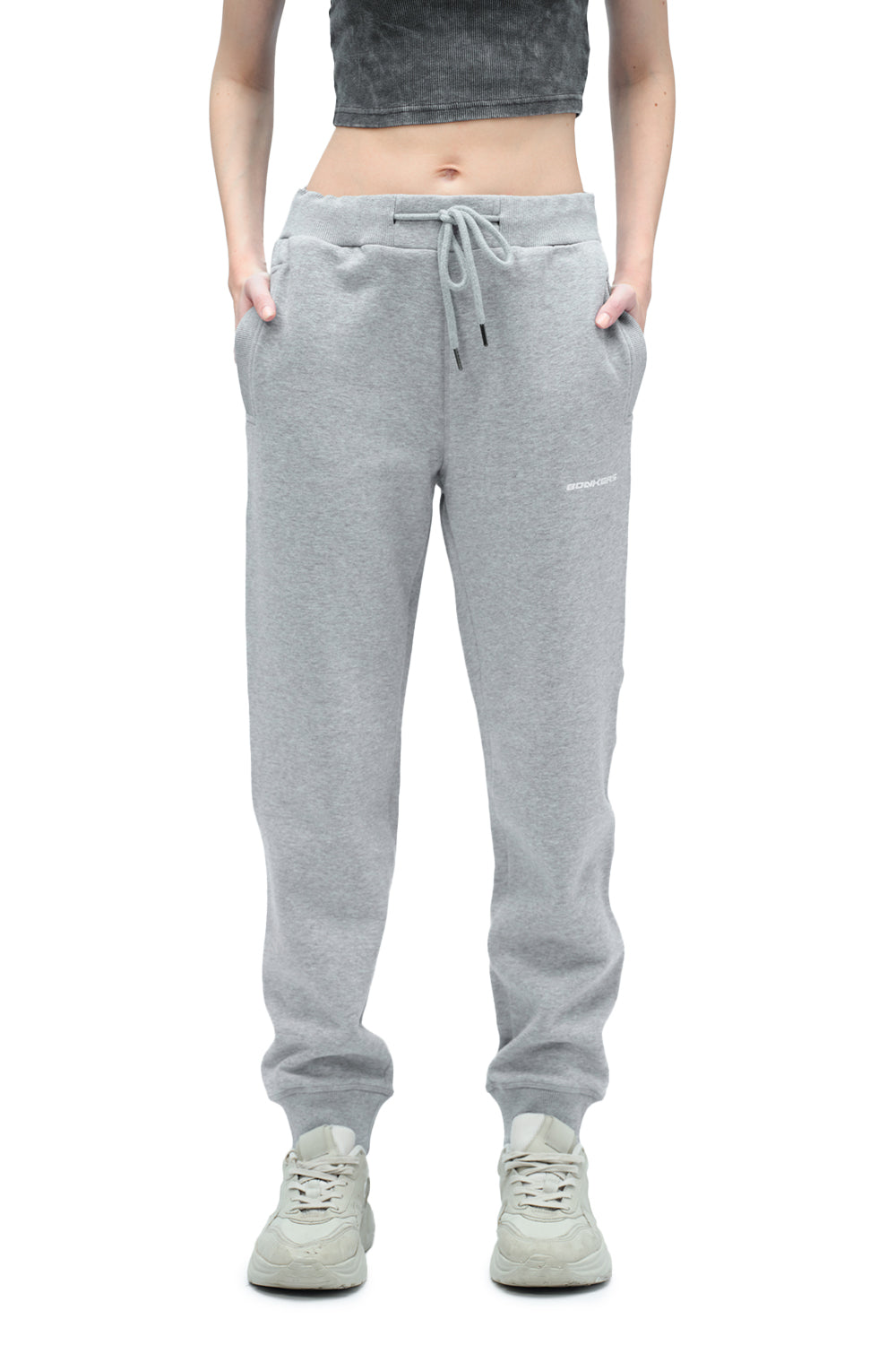 Light Grey Haze Joggers - BonkersCorner