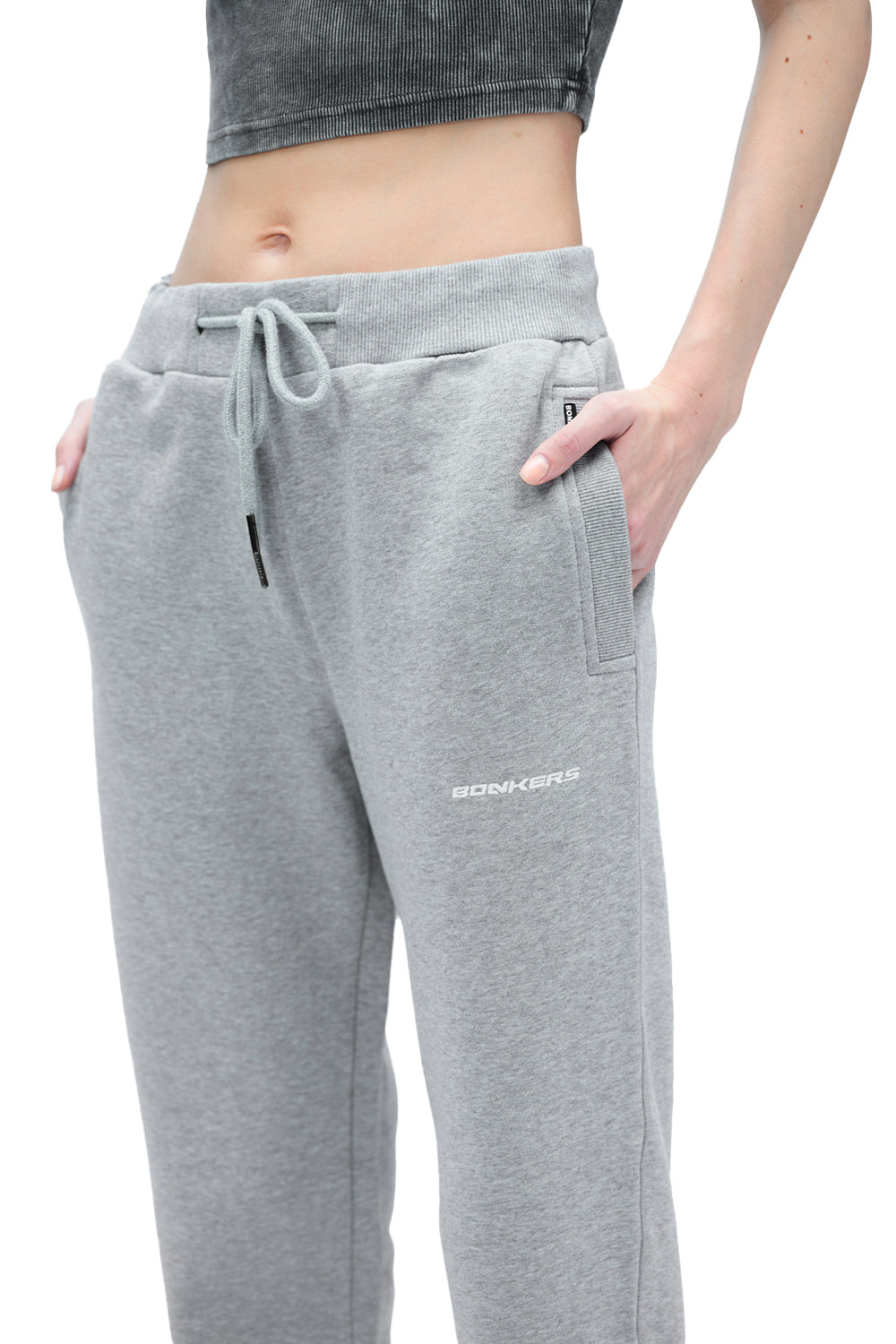 Light Grey Haze Joggers - BonkersCorner