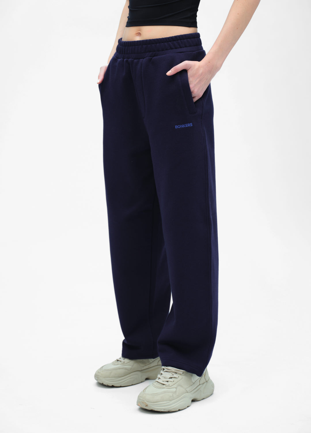 Navy Blue Everyday Joggers - BonkersCorner