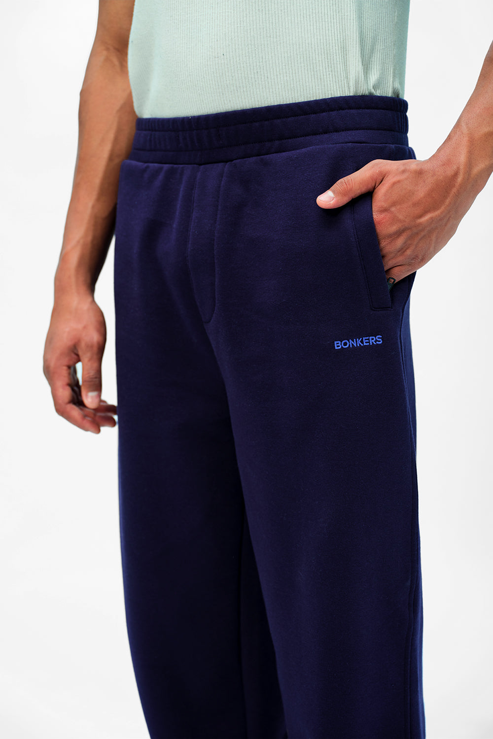 Navy Blue Everyday Joggers - BonkersCorner