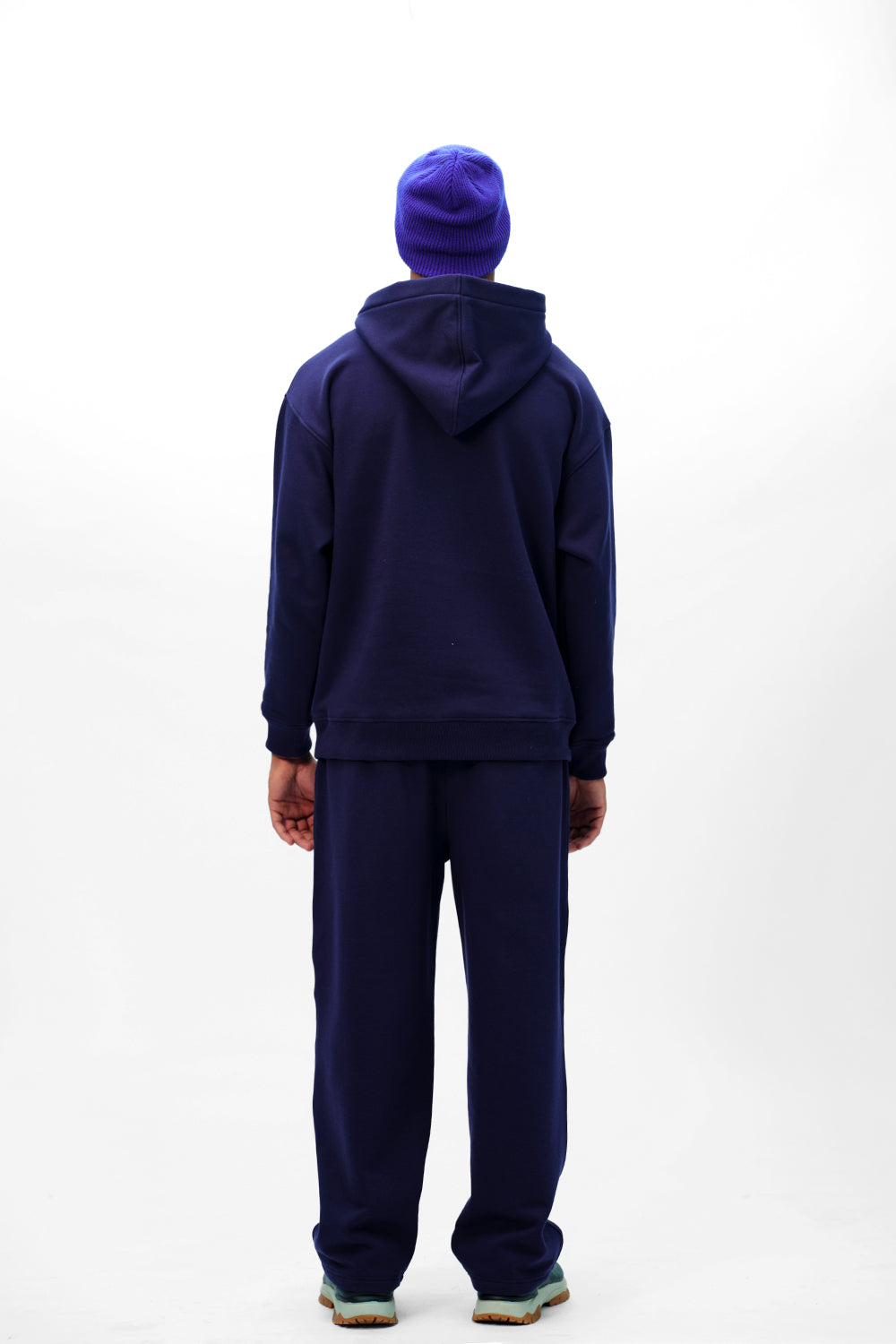 Navy Blue Wear A Hug Oversized Hoodie - BonkersCorner