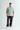 Pastel Green Signature Jacquard Collar Premium Polo - BonkersCorner