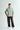 Pastel Green Signature Jacquard Collar Premium Polo - BonkersCorner