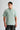 Pastel Green Signature Jacquard Collar Premium Polo - BonkersCorner