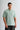 Pastel Green Signature Jacquard Collar Premium Polo - BonkersCorner