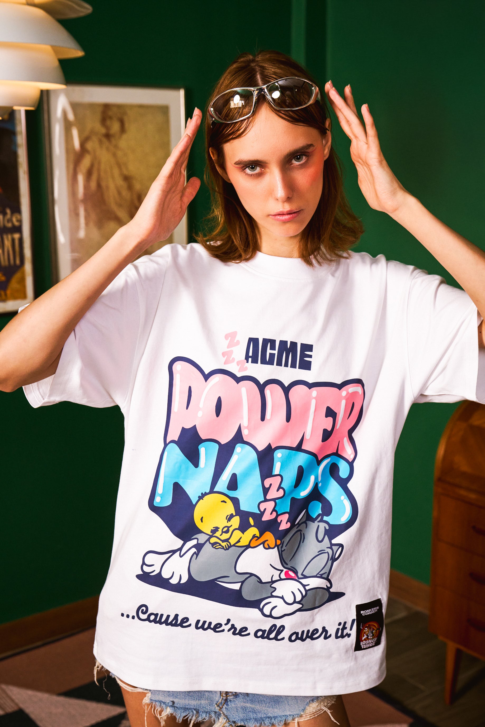 Power Naps Oversized T-shirt - BonkersCorner