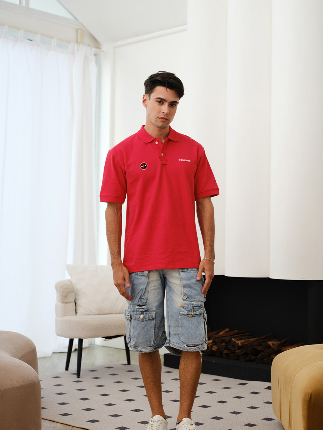 Deadpool Polo - BonkersCorner
