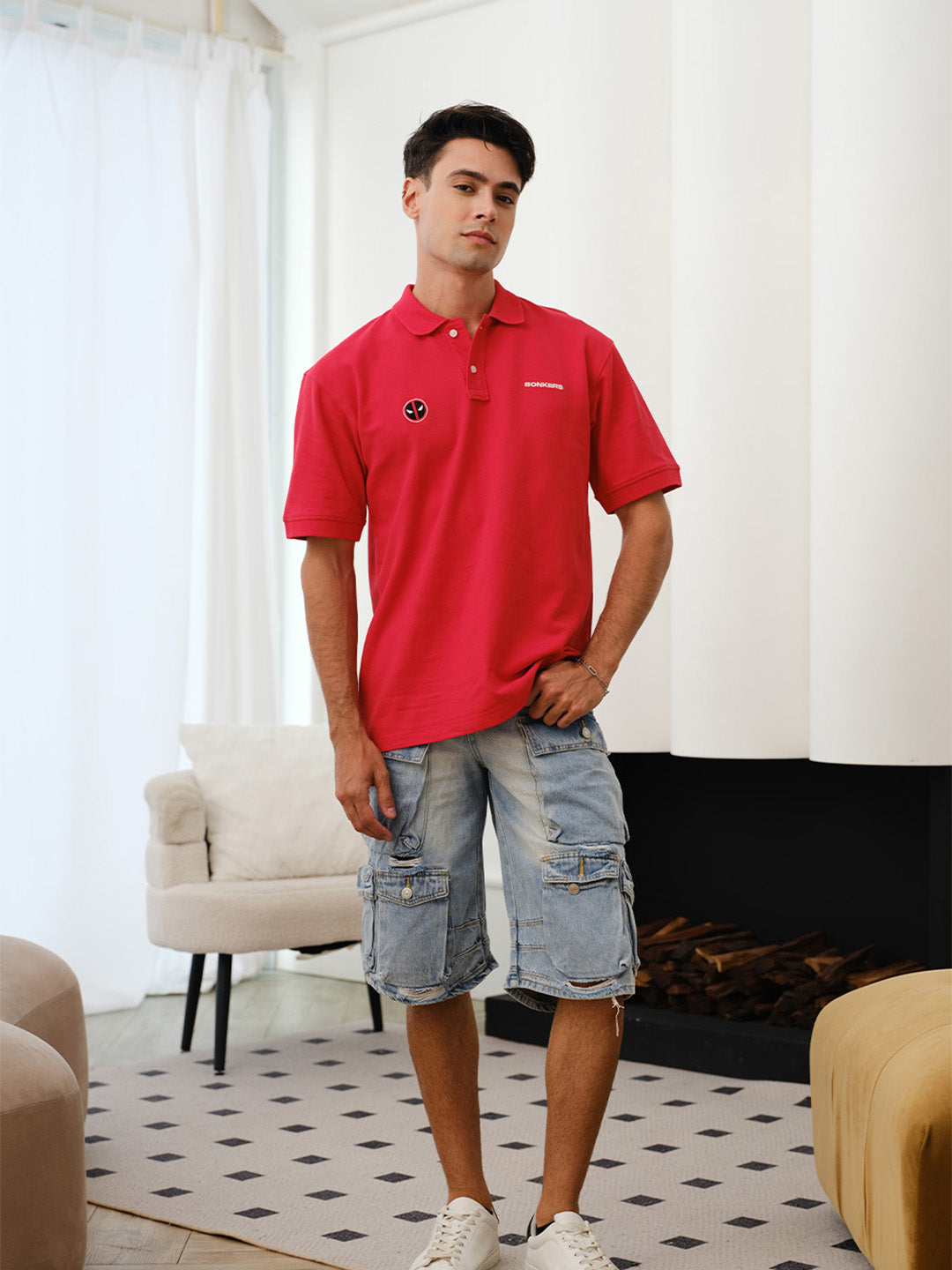 Deadpool Polo - BonkersCorner