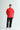 Red Signature Jacquard Collar Premium Polo - BonkersCorner