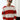 Red Stripe V-Neck Knit Polo - BonkersCorner