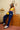 Royal Blue Straight Fit Sweatpants - BonkersCorner