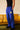 Royal Blue Straight Fit Sweatpants - BonkersCorner