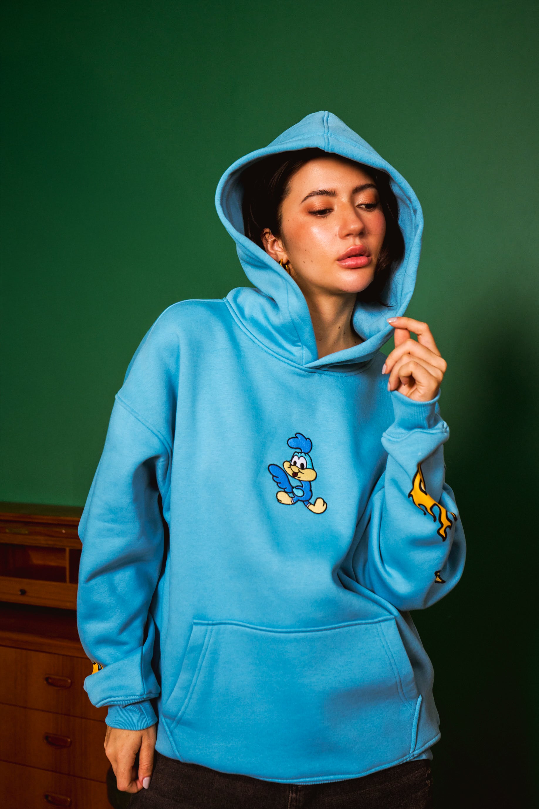Run The Roads Oversized Hoodie - BonkersCorner