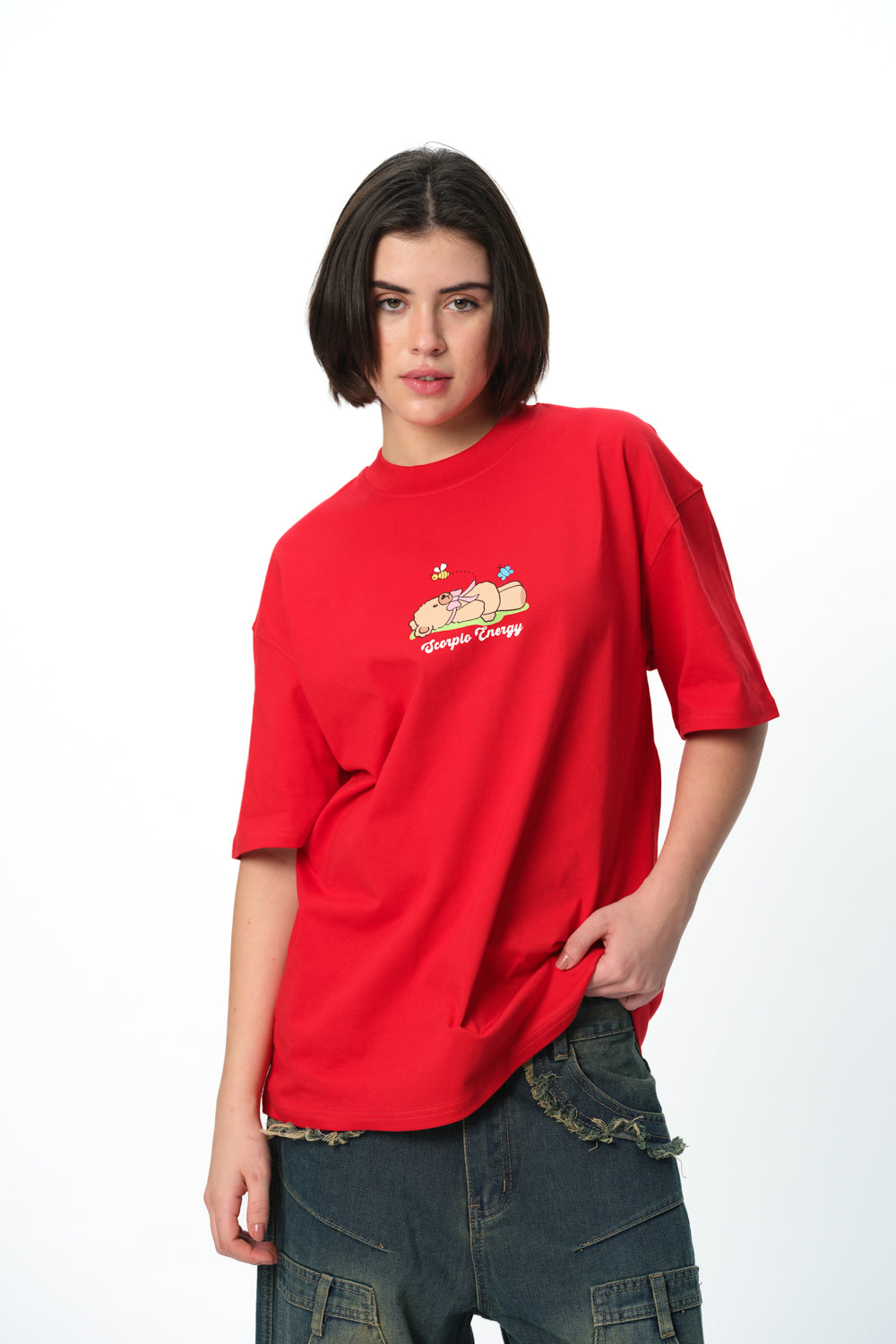 Scorpio Spirit Oversized T-Shirt - BonkersCorner