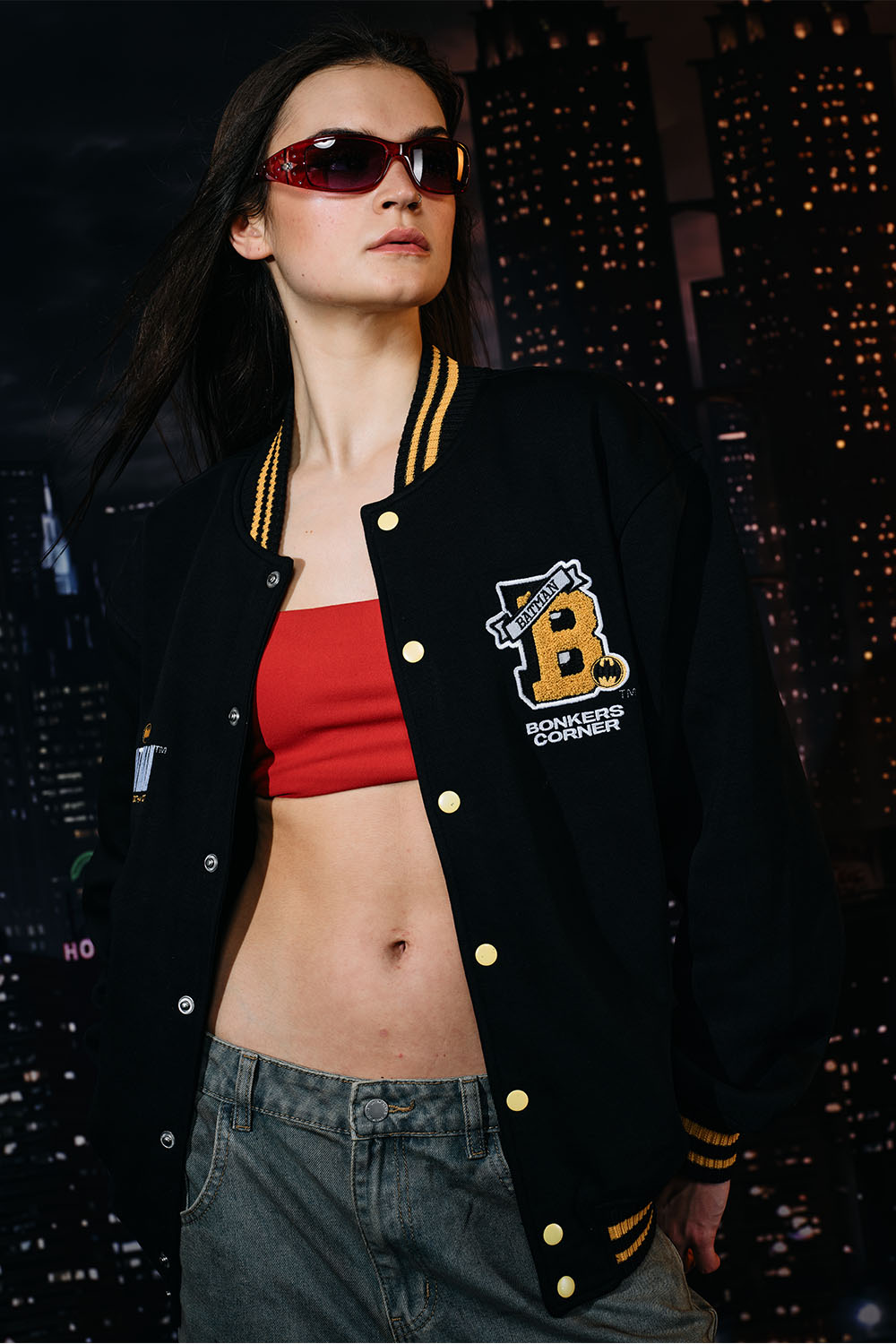 Signature Batman Varsity Jacket - BonkersCorner
