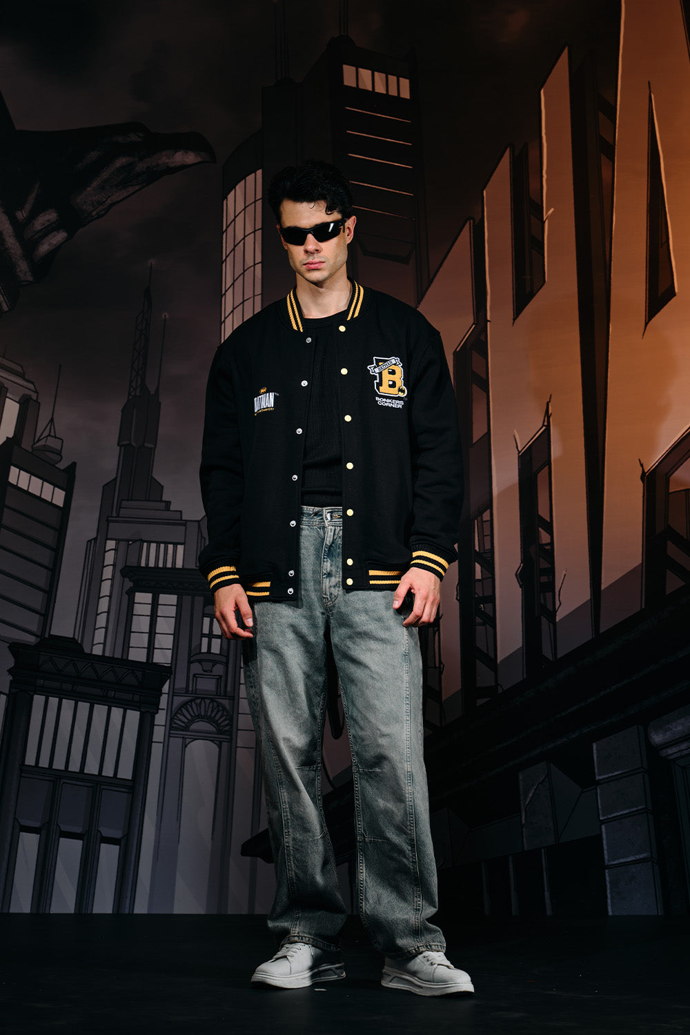 Signature Batman Varsity Jacket - BonkersCorner