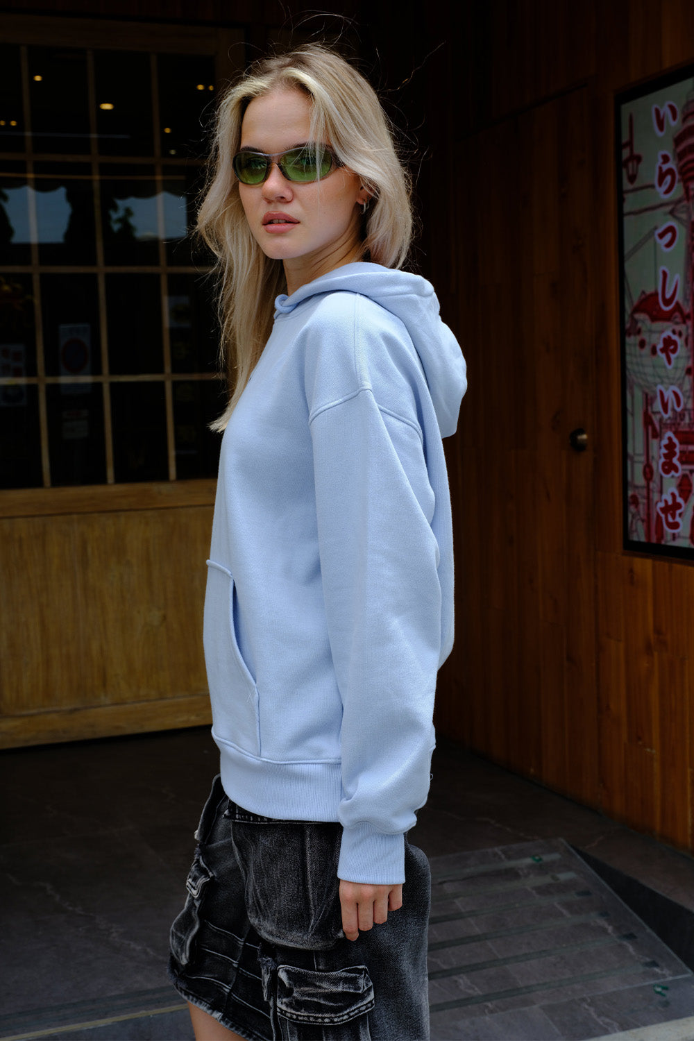 Sky Blue Embroidered Pokémon Hoodie - BonkersCorner