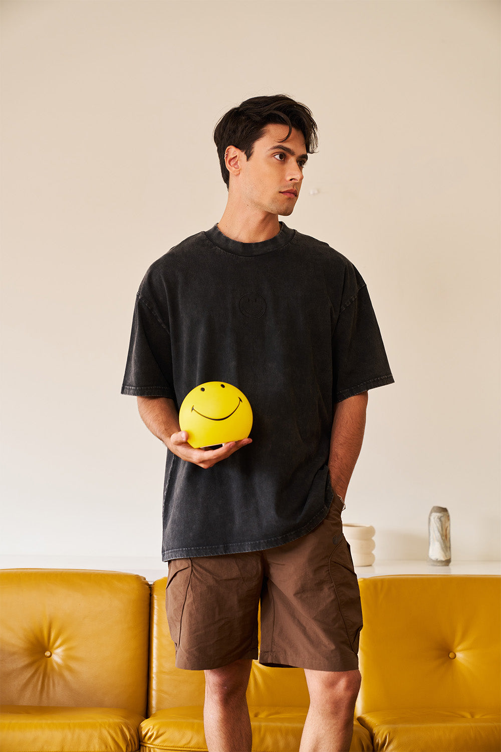 Smiley Originals Happy Day Oversized T-shirt - BonkersCorner