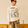 Smiley Originals Off White Sweatshirt - BonkersCorner