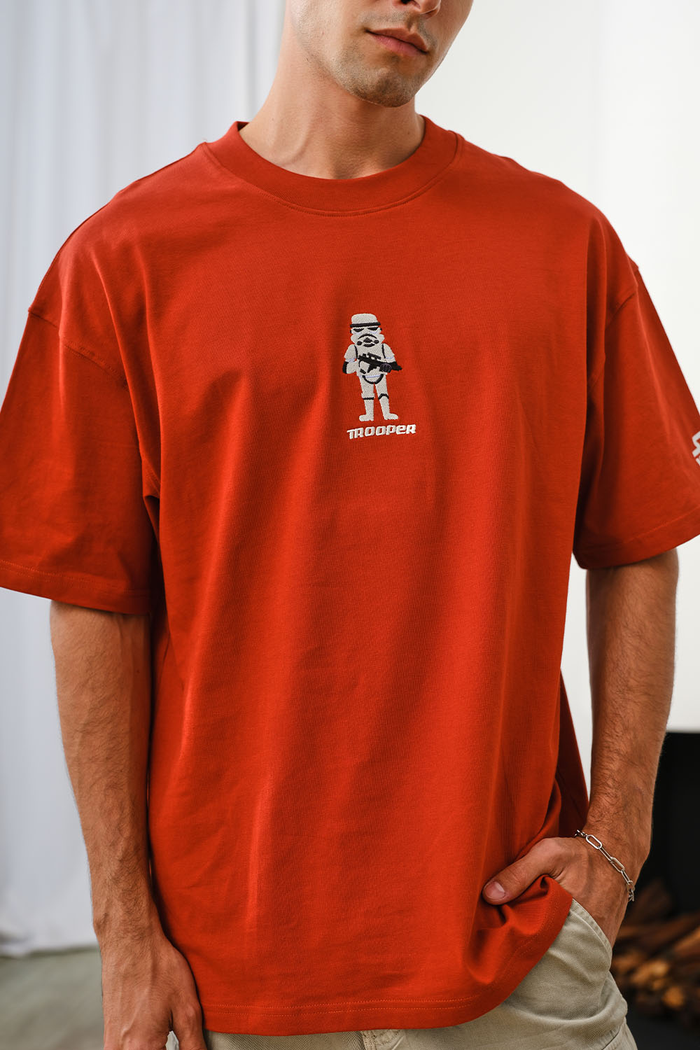 Star War Trooper Oversized T-shirt - BonkersCorner