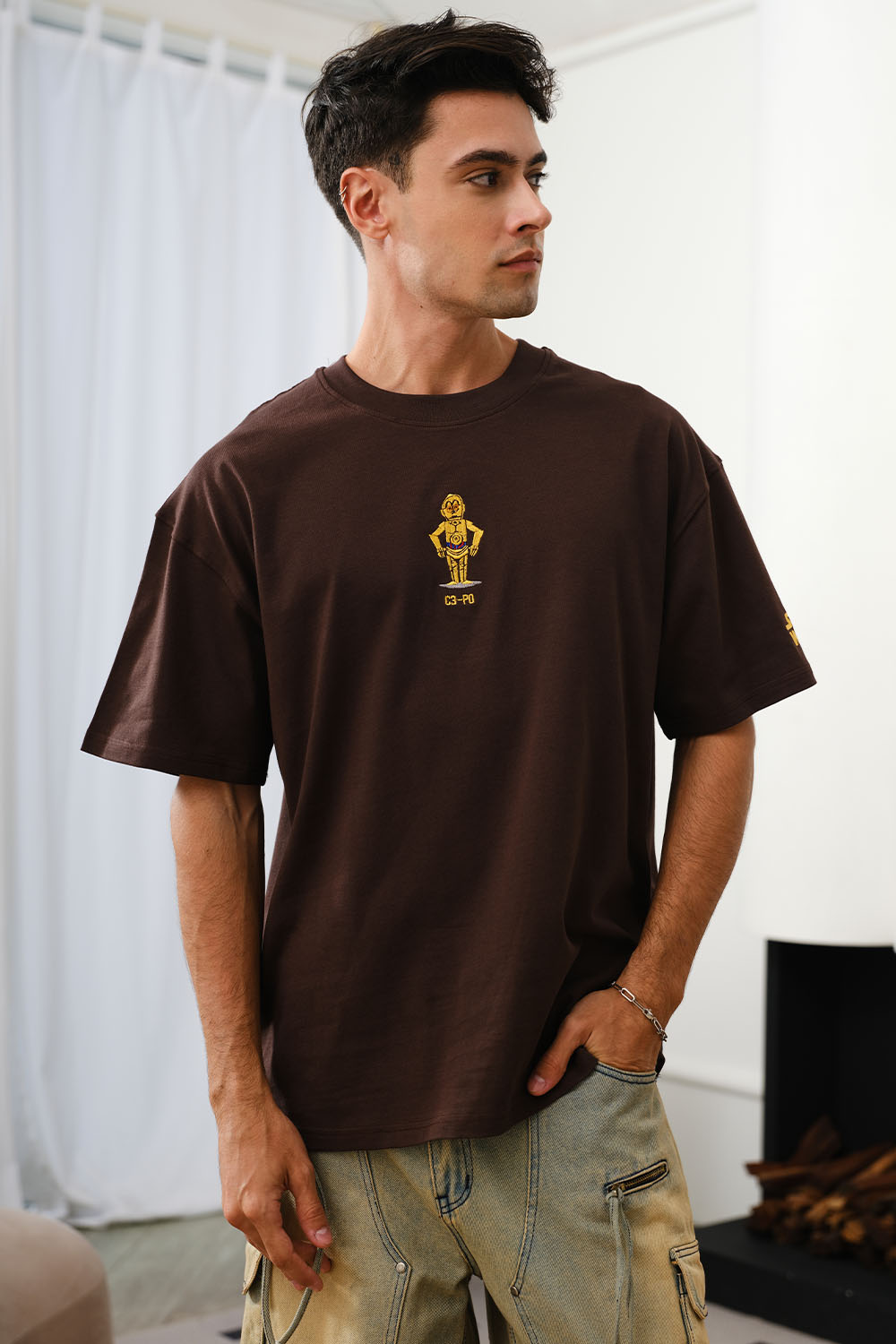 Star Wars c3-po Oversized T-shirt - BonkersCorner
