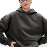 Taupe Wear A Hug Oversized Hoodie - BonkersCorner