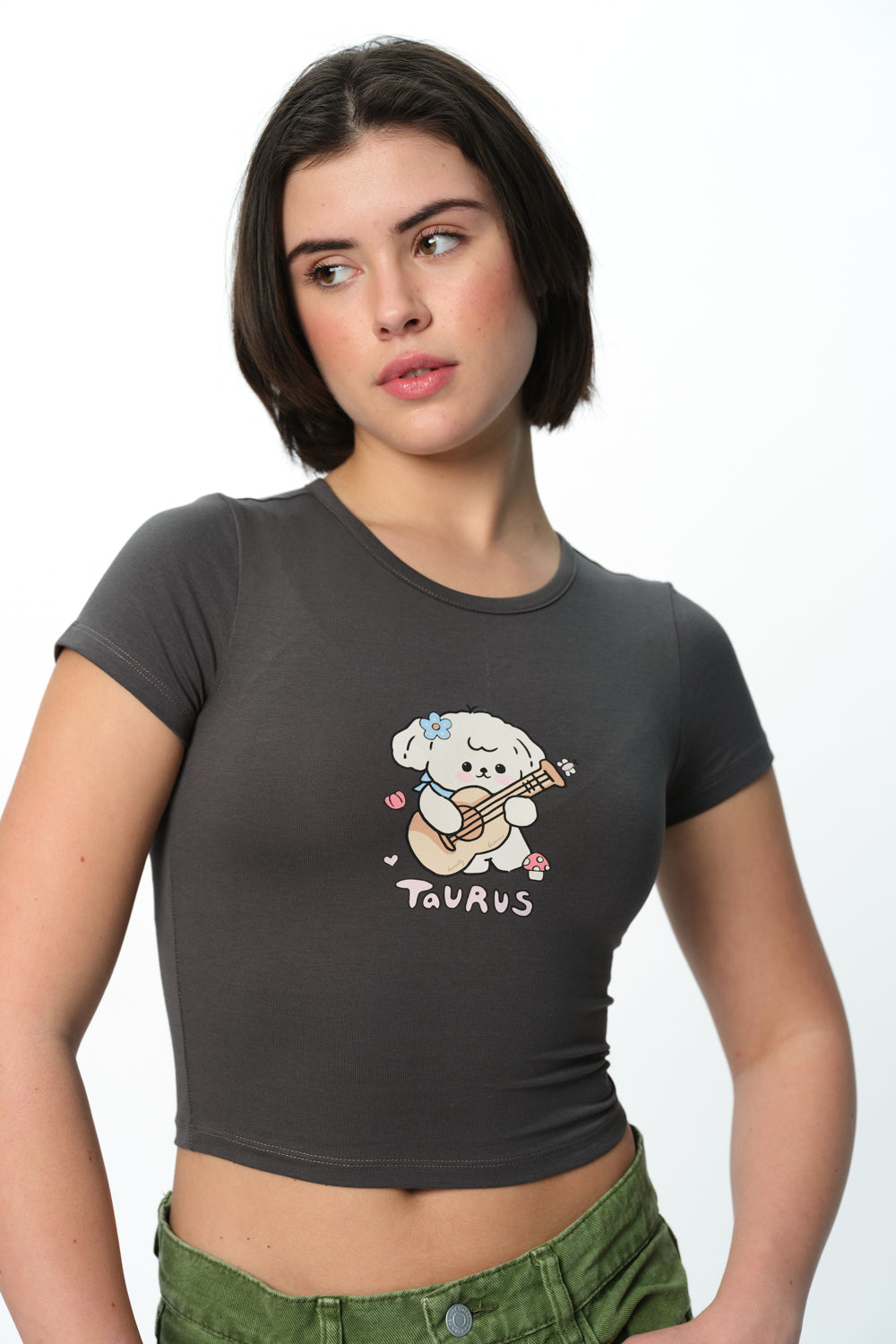 Taurus Temptation Long Length Baby Tee - BonkersCorner