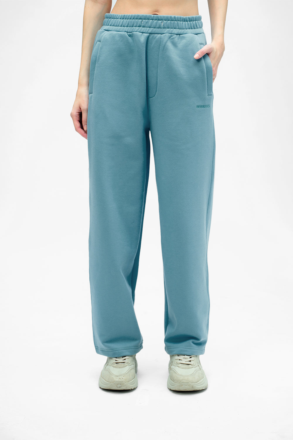 Teal Blue Everyday Joggers - BonkersCorner