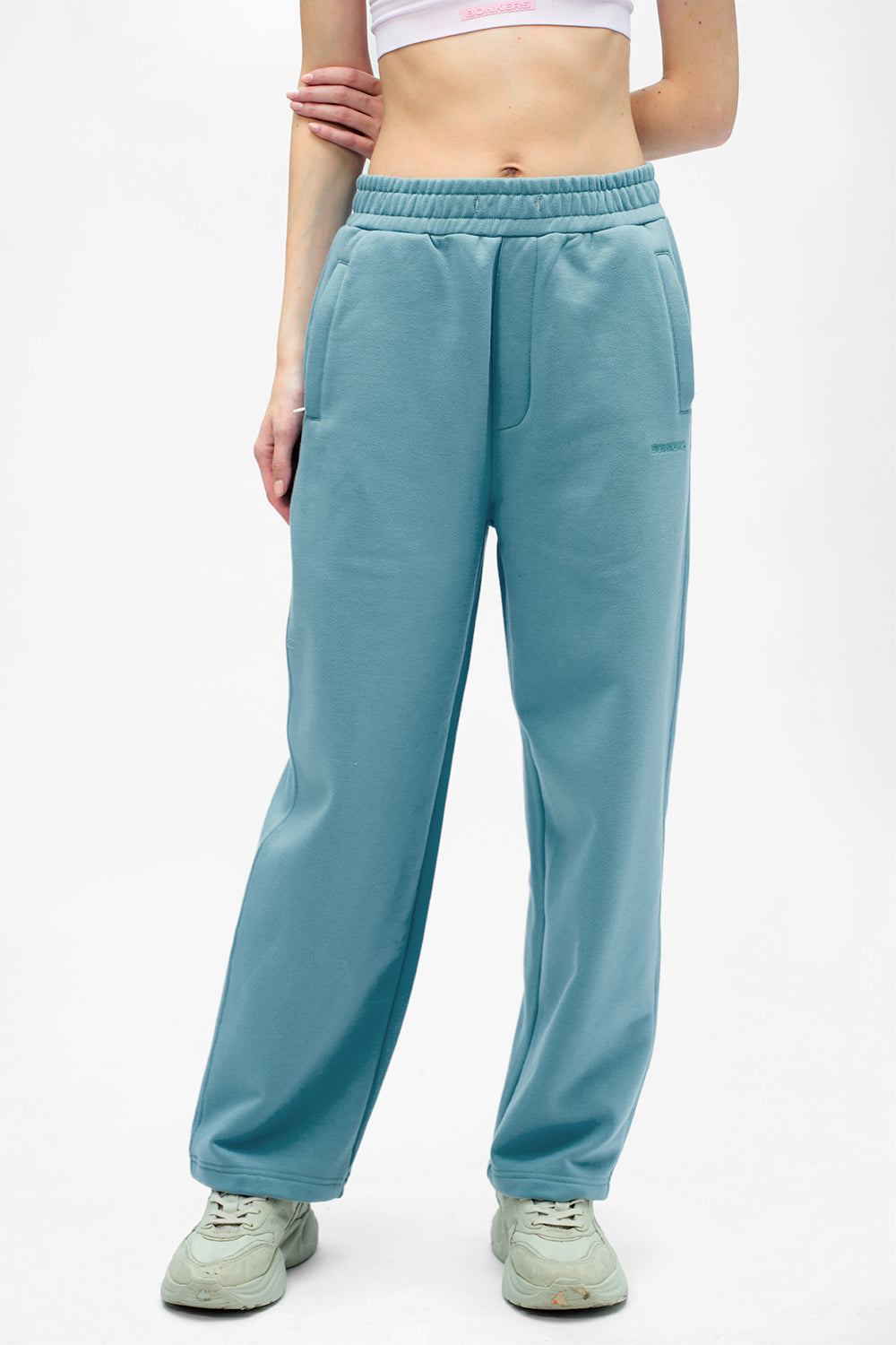 Teal Blue Everyday Joggers - BonkersCorner