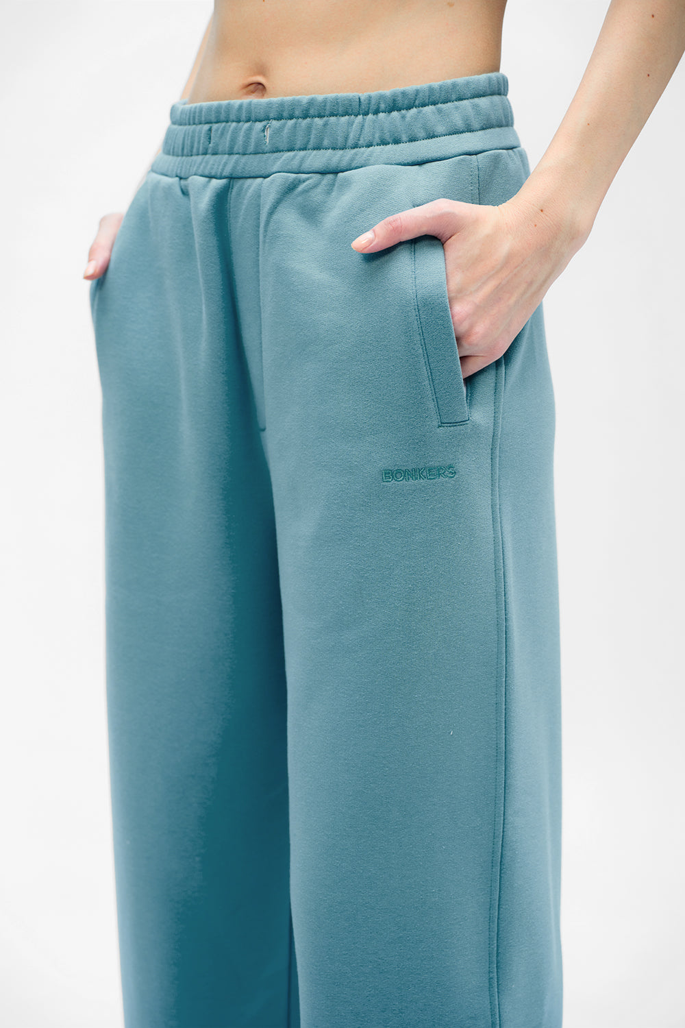 Teal Blue Everyday Joggers - BonkersCorner