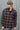 Brick Grey Check Relaxed Fit Shirt