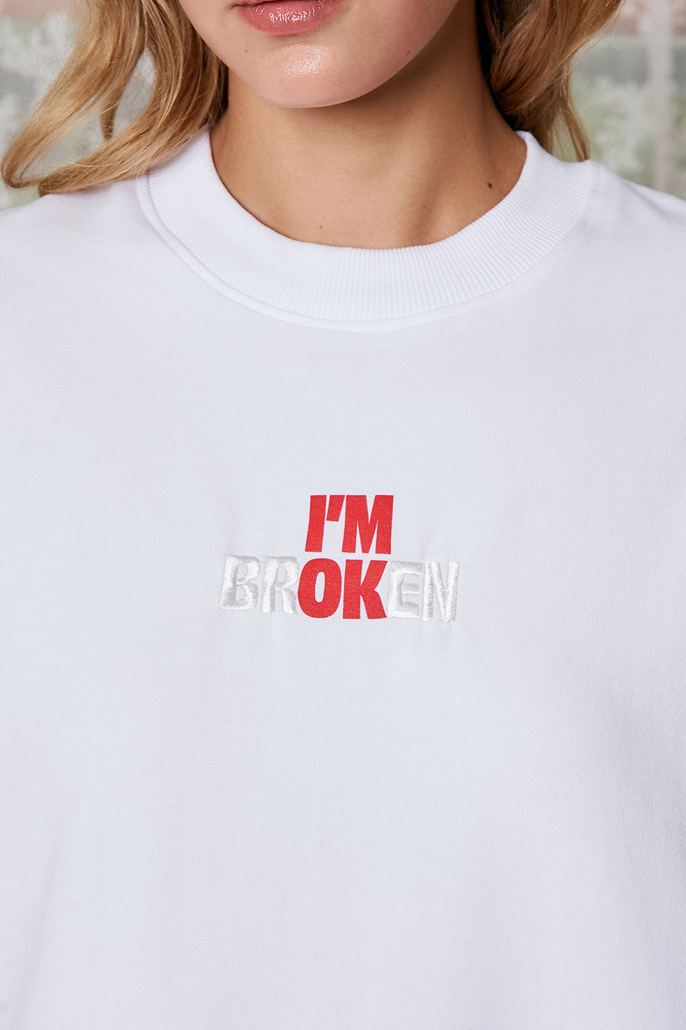 Broken Vibes Oversized T-shirt