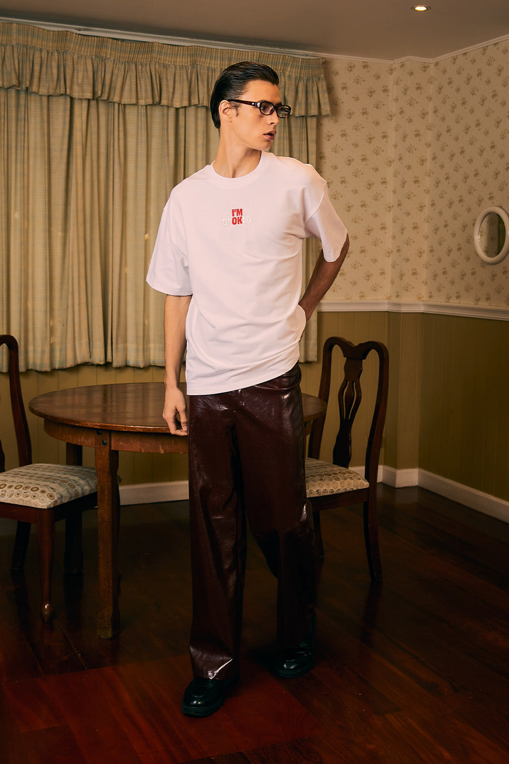 Broken Vibes Oversized T-shirt