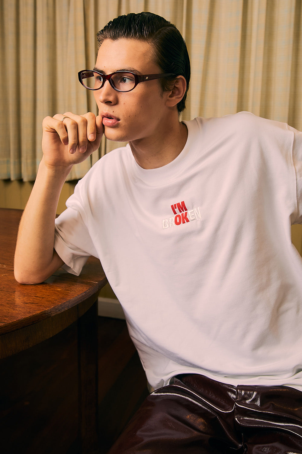 Broken Vibes Oversized T-shirt