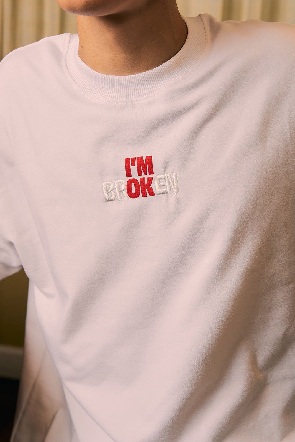 Broken Vibes Oversized T-shirt