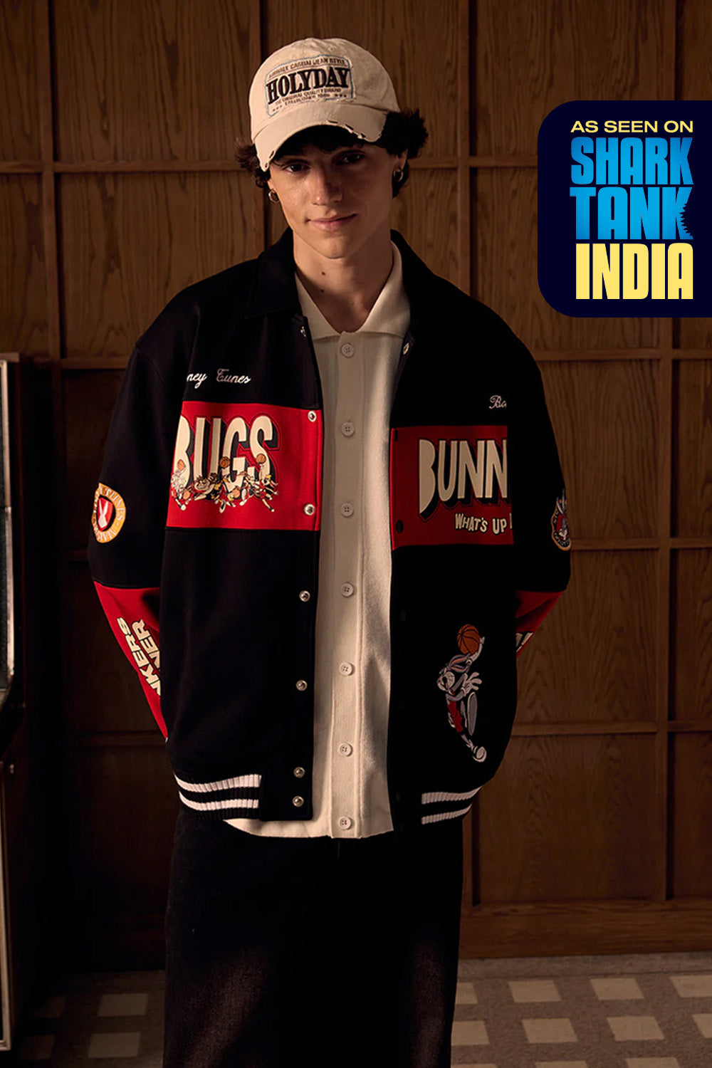 Bugs Funky Varsity Jacket - BonkersCorner