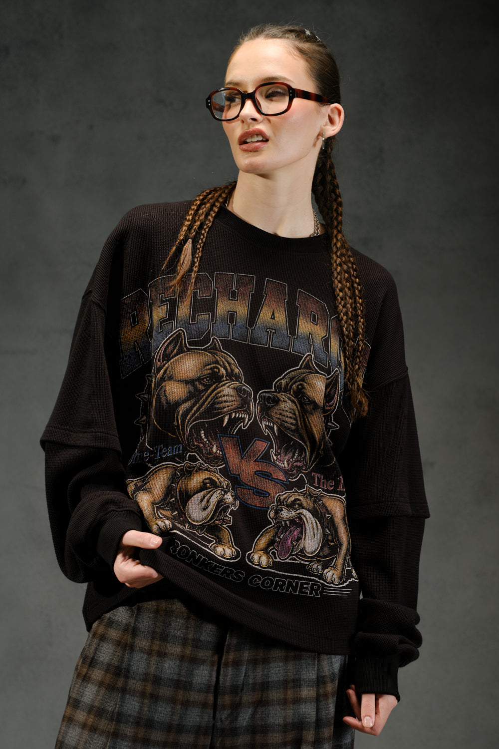 Hustle Bulldog Battle Sweatshirt