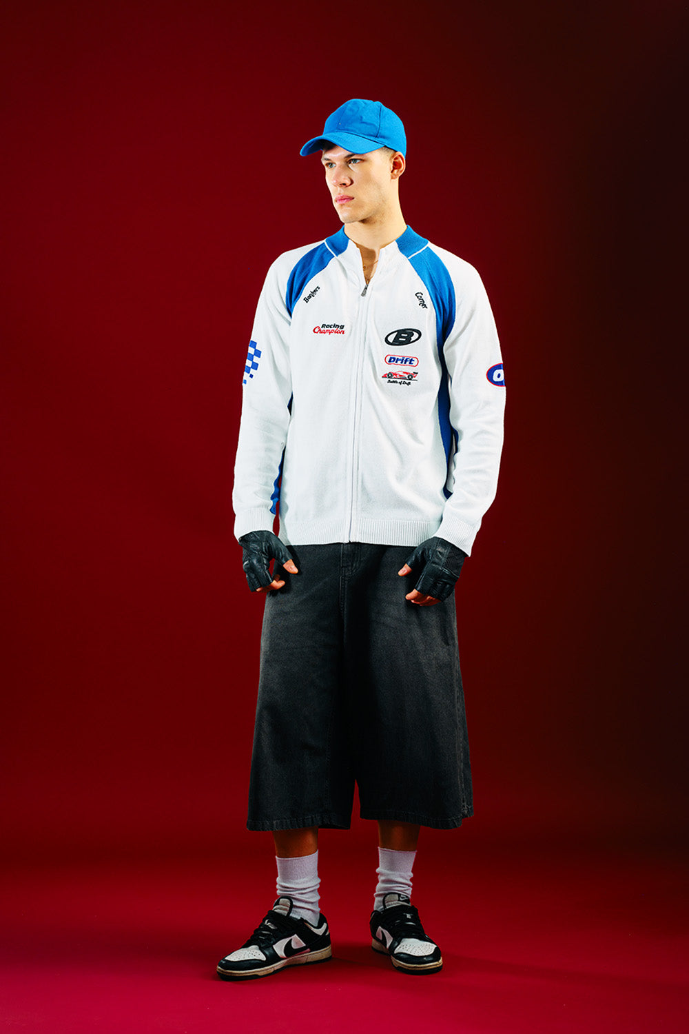 Burn Out Zipper Jacket - BonkersCorner