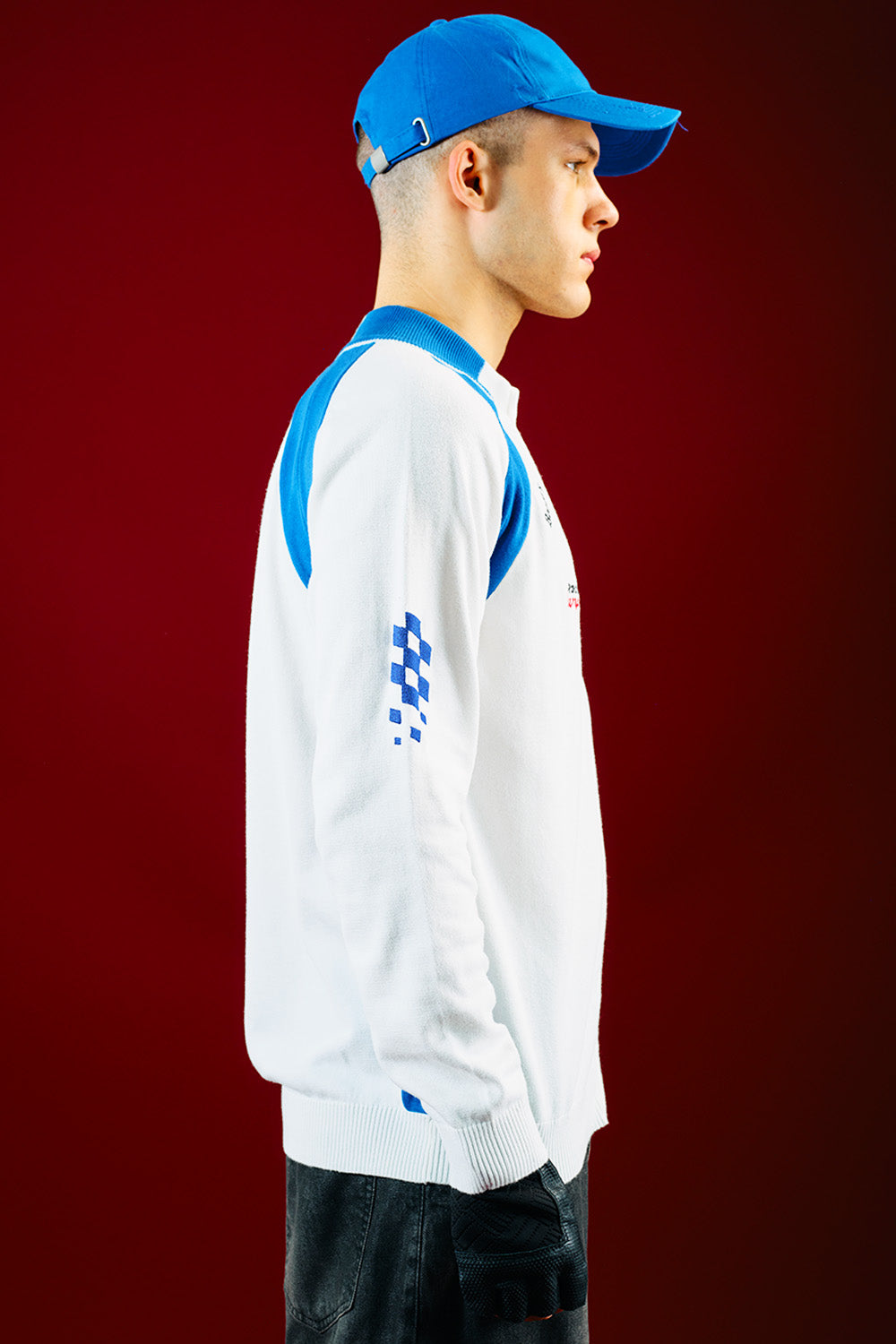 Burn Out Zipper Jacket - BonkersCorner