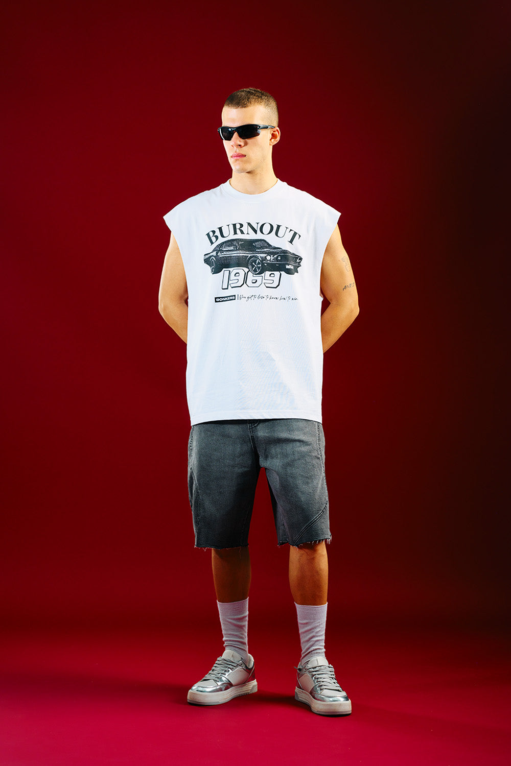 Burnout 1969 Vest Tank - BonkersCorner