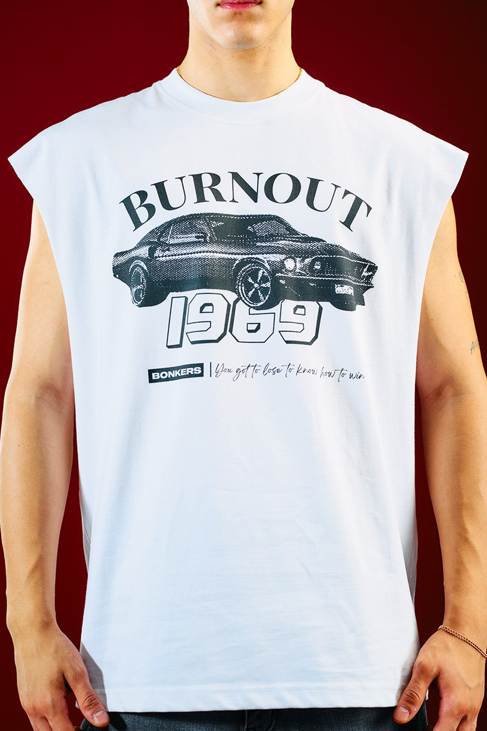 Burnout 1969 Vest Tank - BonkersCorner